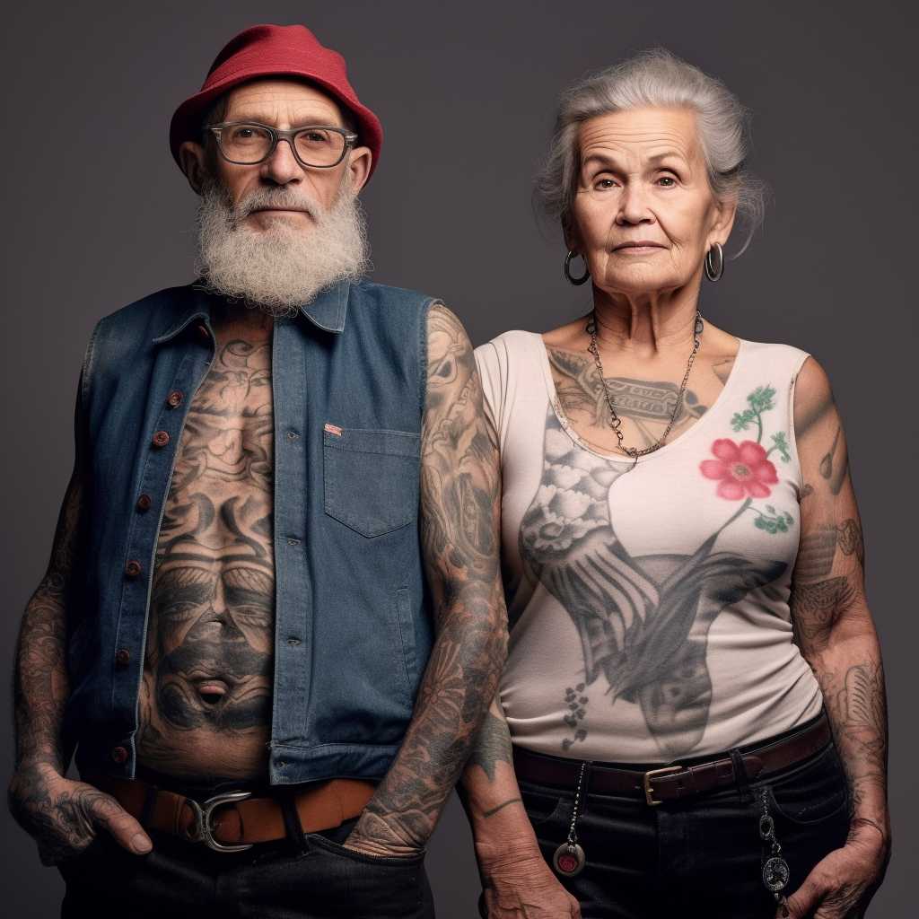 Aging with Tattoos: A Beautiful Transformation