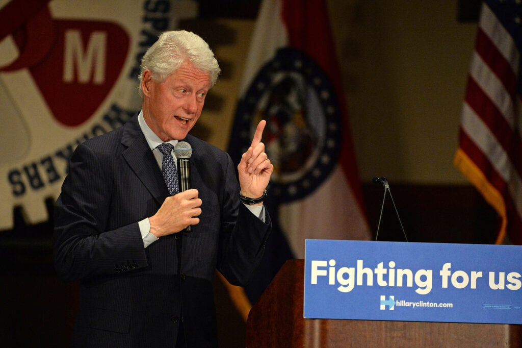 Bill Clinton has had years of living with this skin condition